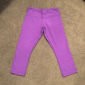 Lululemon Wunder Under Crops